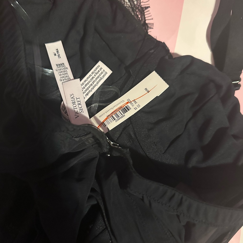 Victoria's Secret Black Lace Chemise - Picture 2 of 4